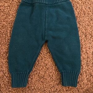 Hanna Andersson green Knit Kids Bottoms